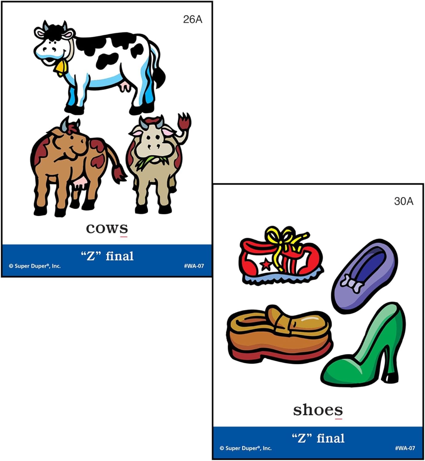 Super Duper Publications | Articulation Z Sound Fun Deck | Vocabulary and Language Development Flash Cards | Educational Learning Materials for Children