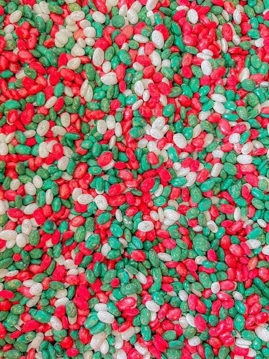 Fall Themed Sensory Beans - Colorful Sensory Bin Filler - 4 Cups