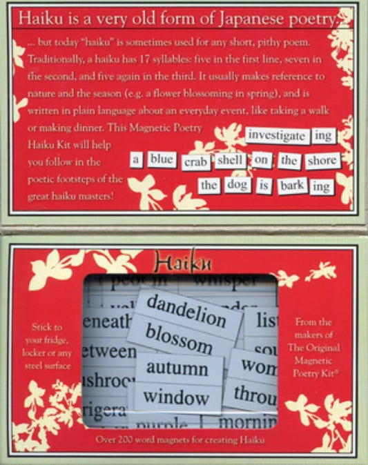 The Poet Edition: Magnetic Poetry Kit