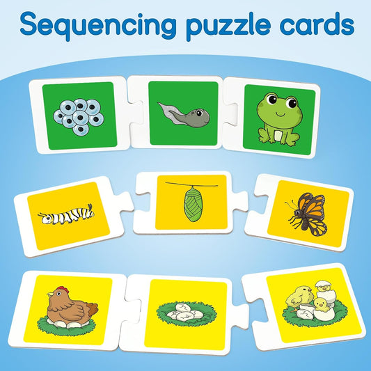 Broytain Sequencing Puzzle Cards,Sequence Game for Kids,Toddler Puzzle,Speech Therapy Toy,Autism Learning Materials,Storytelling,Social Skill,Sentence Building,Learning Activities for 3 4 5 6 Year Old