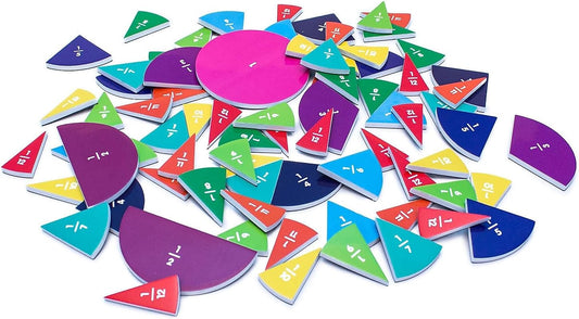 Junior Learning Fraction Segments,Assorted