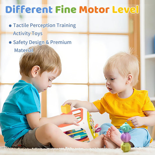 MINGKIDS Baby Toys 12-18 Months,Baby Sensory Fine Motor Skills Developmental Toys,Gifts for 6 9 12 18 Month Age 1 2 3 4 One Two Year Old Boys Girls Kids, multicolor