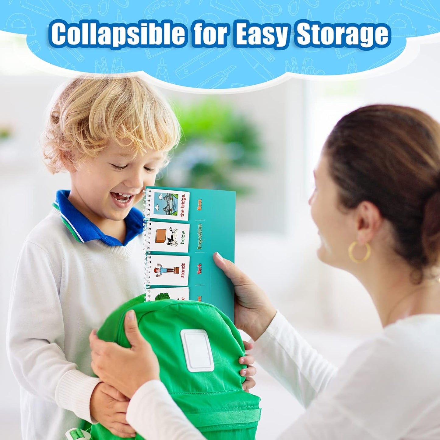 Aizweb Sentence Building for Kids,Speech Therapy Learn to Read for Preschool Kindergarten 1st 2nd Grade Classroom Must Haves,Phonics Reading Learning Games,Special Education for Homeschool Supplies