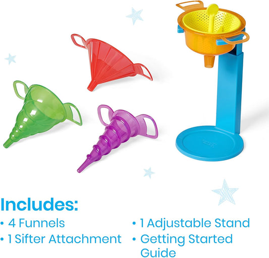 hand2mind Starter Science Funnels, Science Lab Equipment, Sand Sifter, Water Table Toys, Sensory Play Toys, Educational Science Kits, Kids Chemistry Set, Science Supplies for Classroom