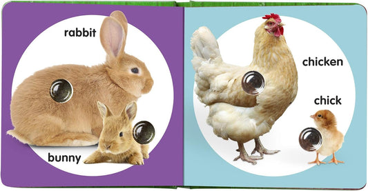 Melissa & Doug 41353 Poke-a-Dot Farm Animal Families | Activity Books | 3+ | Gift for Boy or Girl