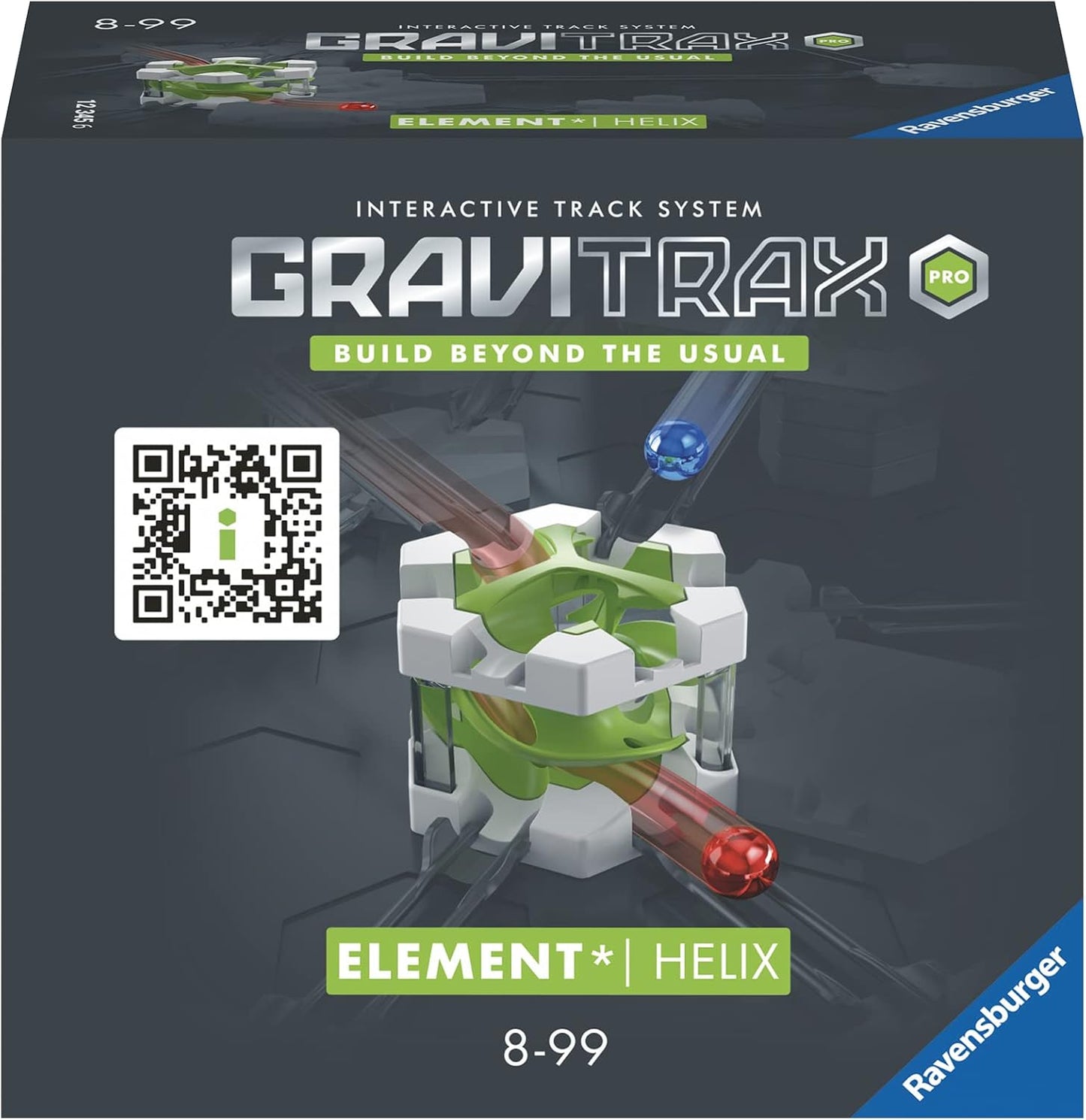 Ravensburger GraviTrax PRO Helix Accessory| EncourAgess Experimentation and Creativity | Compatible with All GraviTrax Systems | Gift for Kids Ages 8+