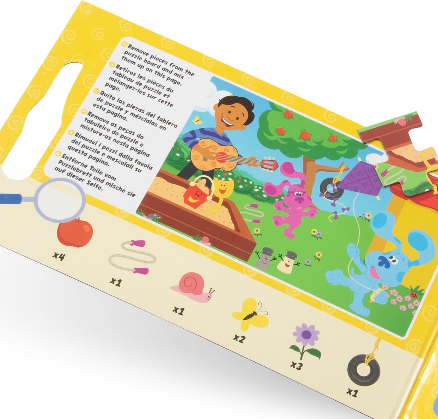 Melissa & Doug Blue's Clues & You! Take-Along Magnetic Jigsaw Puzzles (2 15-Piece Puzzles)