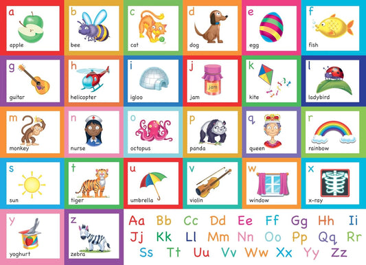 Ravensburger Alphabet Puzzle 30 Piece Jigsaw Puzzle for Kids - Every Piece is Unique, Pieces Fit Together Perfectly - MESH Accredited