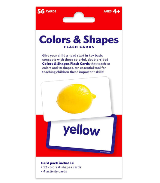 Flash Cards: Colors & Shapes