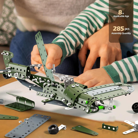 Building Toys Model Truck Set - STEM Building Projects Model Car Kit Toys for Kids Boys Ages 8-12 12-16, Assembly Science Model Car Kits Toys Gifts for Kids Girls Boys 8 9 10 11 12 Years Old and adult