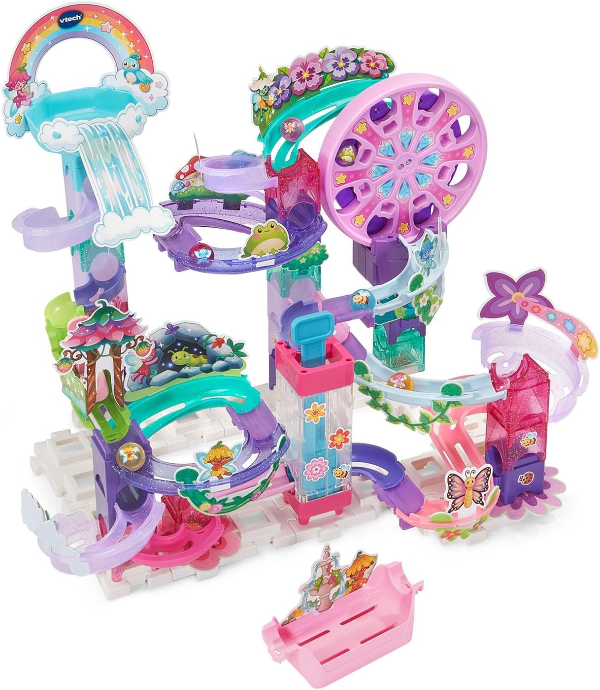 VTech Marble Rush Magic Fairyland Playset with Electronic Ferris Wheel
