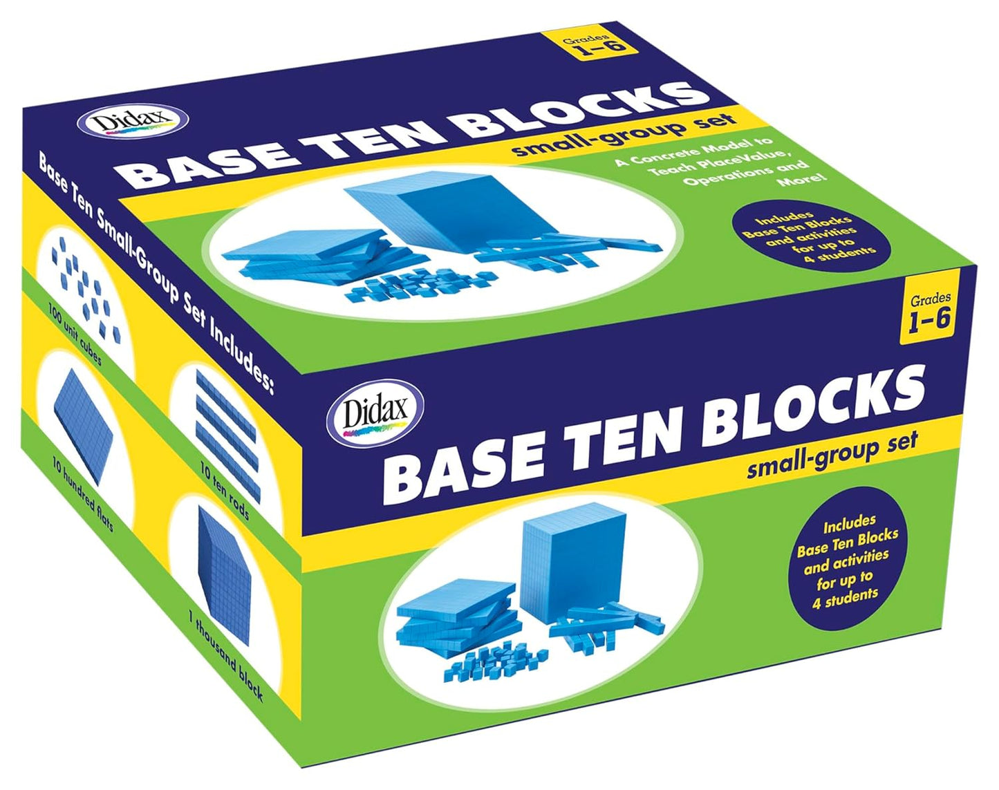 Didax - 211738 Base Ten Blocks Small Group Set