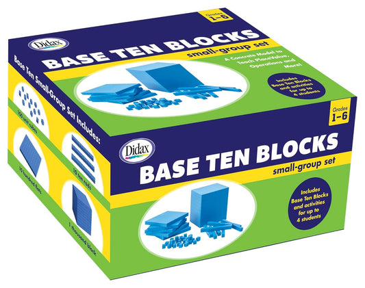 Didax - 211738 Base Ten Blocks Small Group Set
