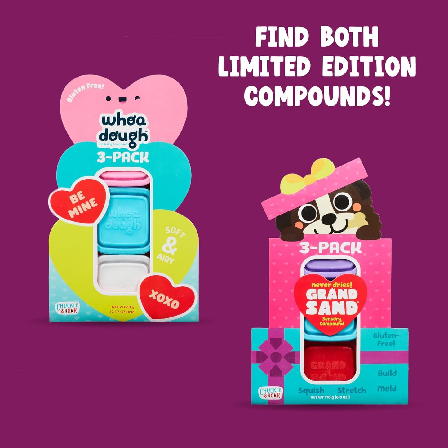 Sensory Grand Sand Valentines Day Limited Edition by Chuckle and Roar