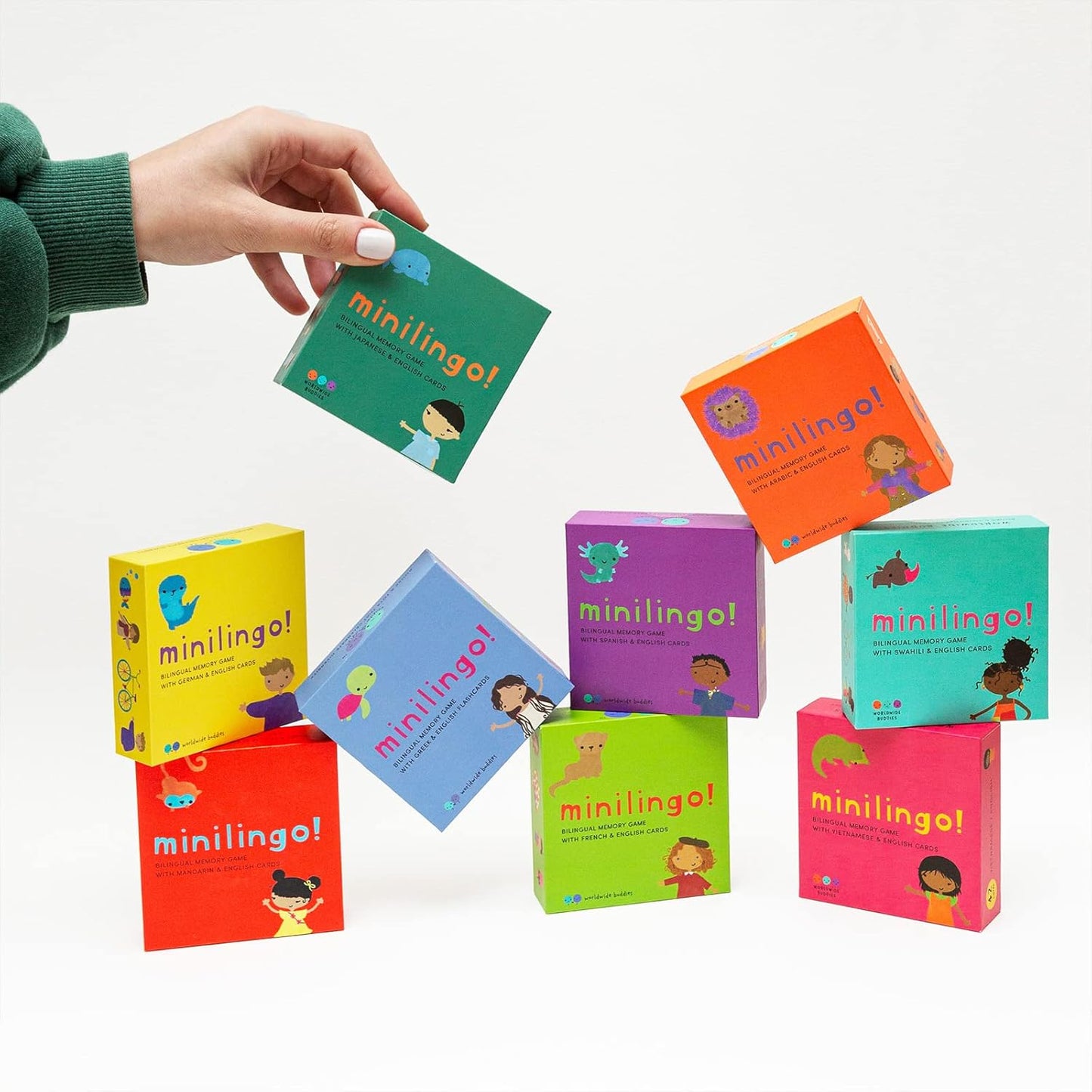 Minilingo Spanish / English Bilingual Flashcards: Bilingual memory game with Spanish & English cards (Minilingo Bilingual Flashcards)