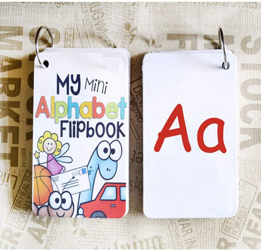 26PCS/Set ABC English Alphabet 26 Letters Child Flash Cards Baby Learning Toys Kids Gift Pre-Kindergarten