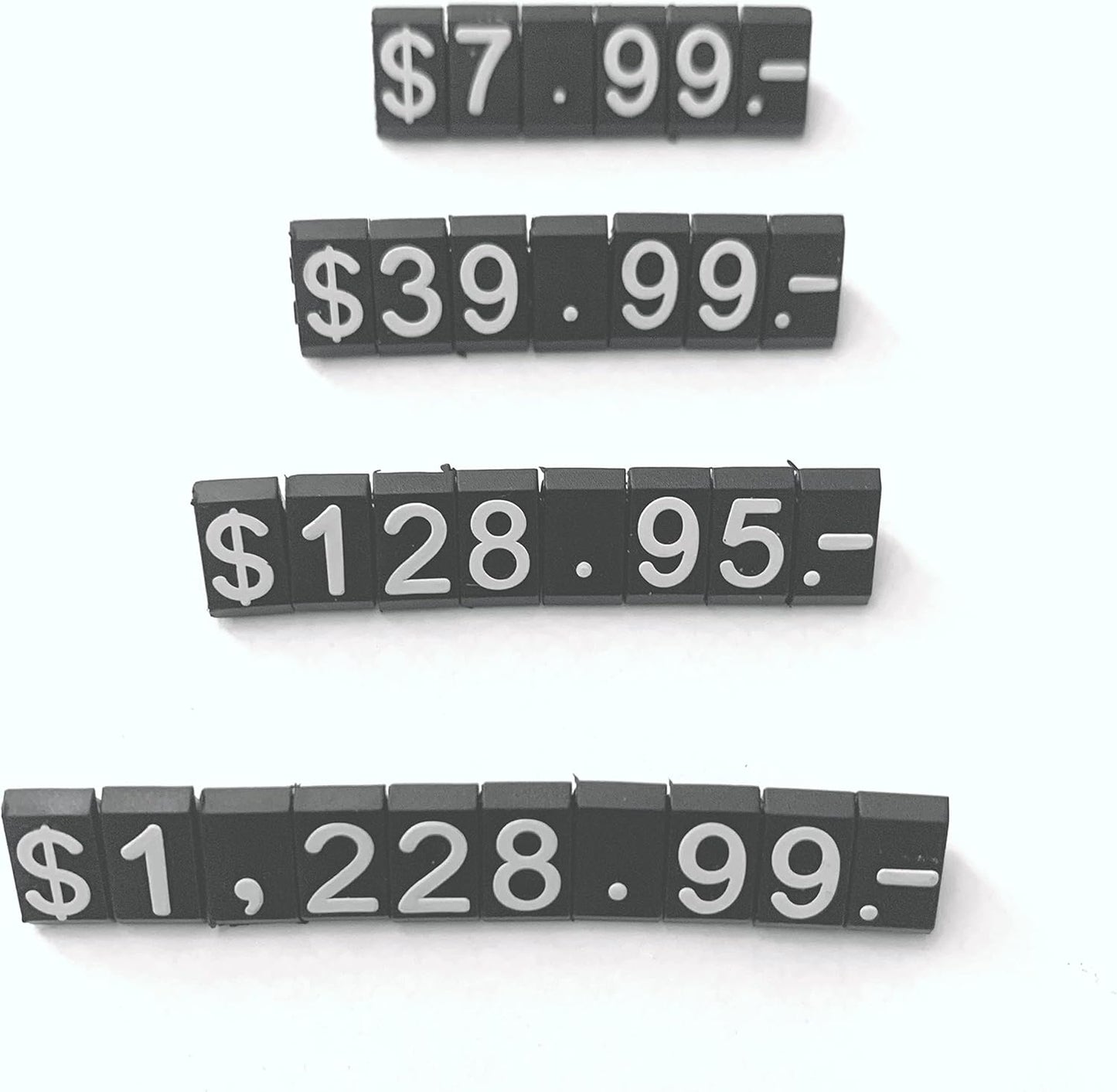 1 Price Cube Kit for Shop Display (340 Cubes) PCUBK-340DR