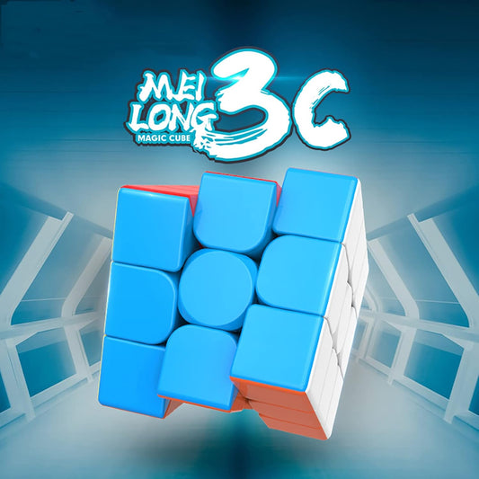 3x3x3 Speed Cube,Stickerless Magic Cube,Smooth Turning Puzzle Box with Anti-Sticky Design,The Most Educational Toy to Effectively Improve Your Child's Concentration and Responsiveness