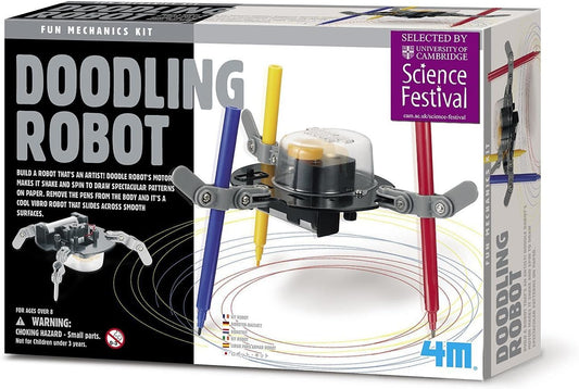 4M 5576 Table Top Robot - DIY Robotics Stem Toys, Engineering Edge Detector Gift for Kids & Teens, Boys & Girls (Packaging May Vary)