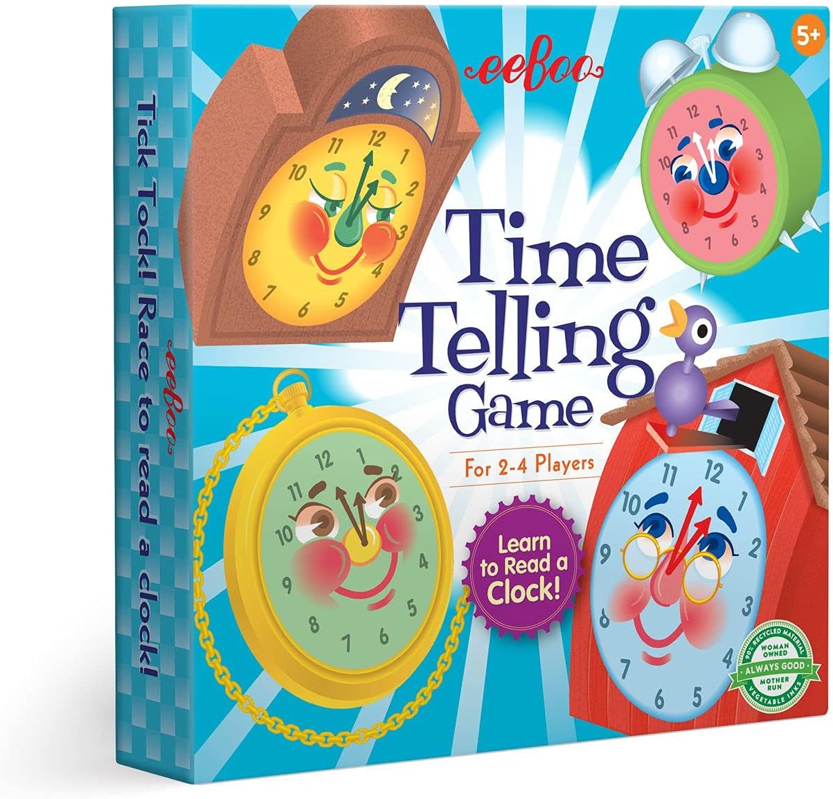 eeBoo: Volcano Island Create a Story Pre-Literacy Cards, 36 Cards with Colorful Characters, Encourages Imagination, for Ages 3 and up