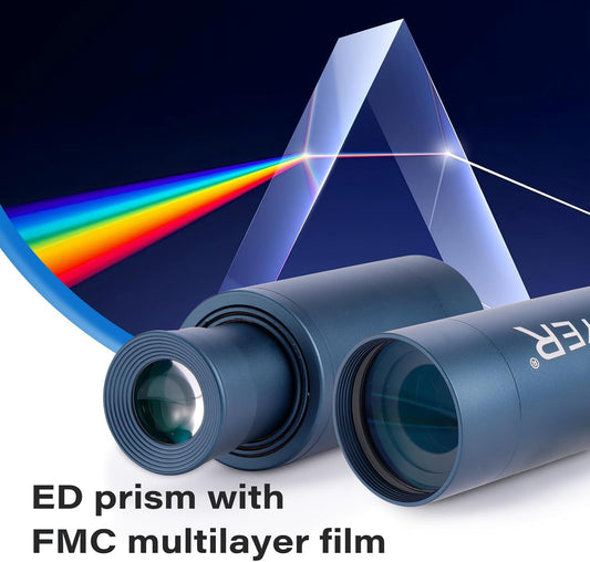 25x50 Monocular Telescope, Monoculars for Adults High Powered: Compact HD Zoom Scope for Men Gifts Cool Gadgets with BAK4 Prism & FMC Lens, Pirate Binoculars for Kids Spotting Hunting Camping