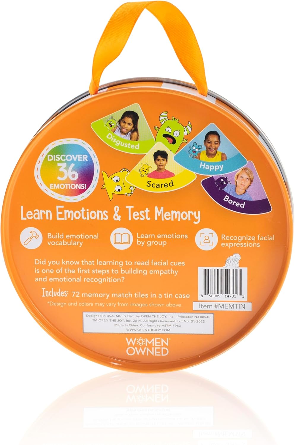 Open The Joy - Creative Storytelling Card Game for Kids, Family Fun Educational Activity to Explore Feelings and Expressions - Ages 4 and Up