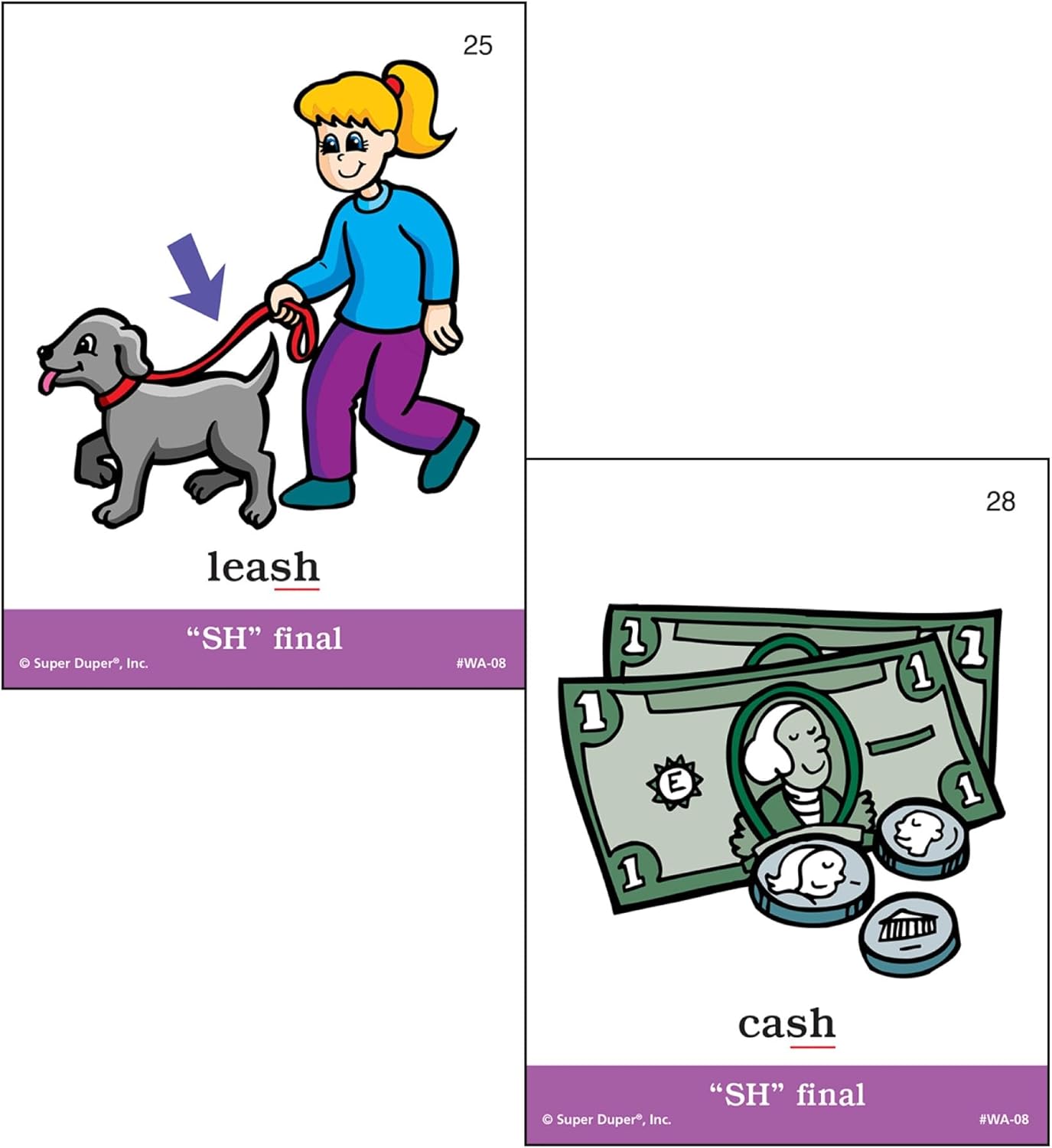 Super Duper Publications | Articulation SH Sound Fun Deck | Vocabulary and Language Development Flash Cards | Educational Learning Materials for Children