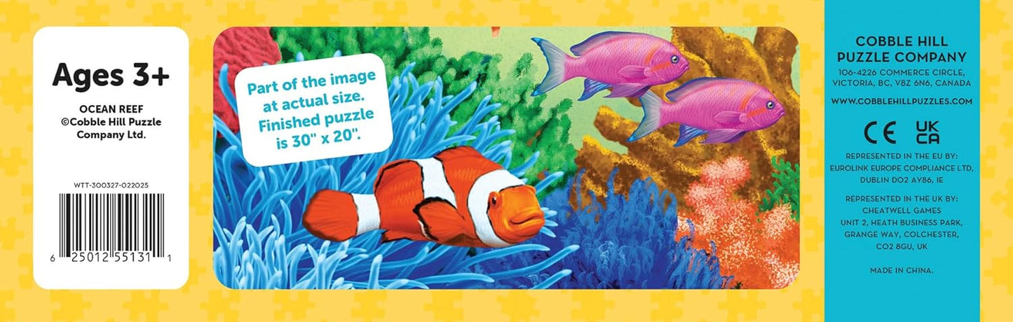 Cobble Hill Kids 35 Piece Floor Puzzle - Ocean Reef - for Ages 3 and up