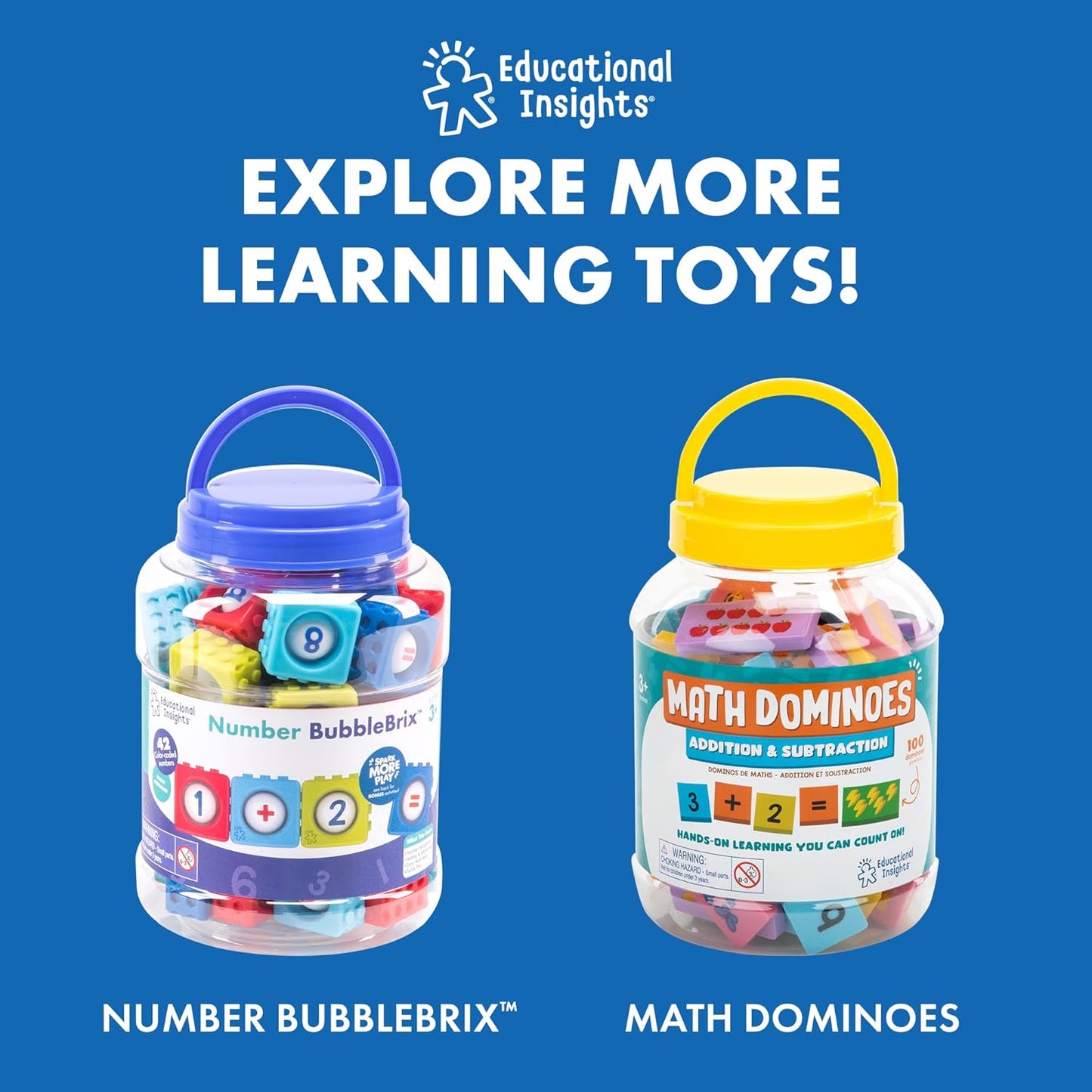 Educational Insights Storytelling Dominoes - Social Emotional Learning Activities, Interactive Story telling Toys for Kids, Create Your Own Story with Creative Prompts, Toddler Social Skills Games