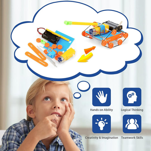 11 Set STEM Kits for Ages 8-13 10-12, Engineering & Physics Science kit, Robot Building Science Experiments, Boys Robotics Toys Gifts for 8-10 11 12 13 14