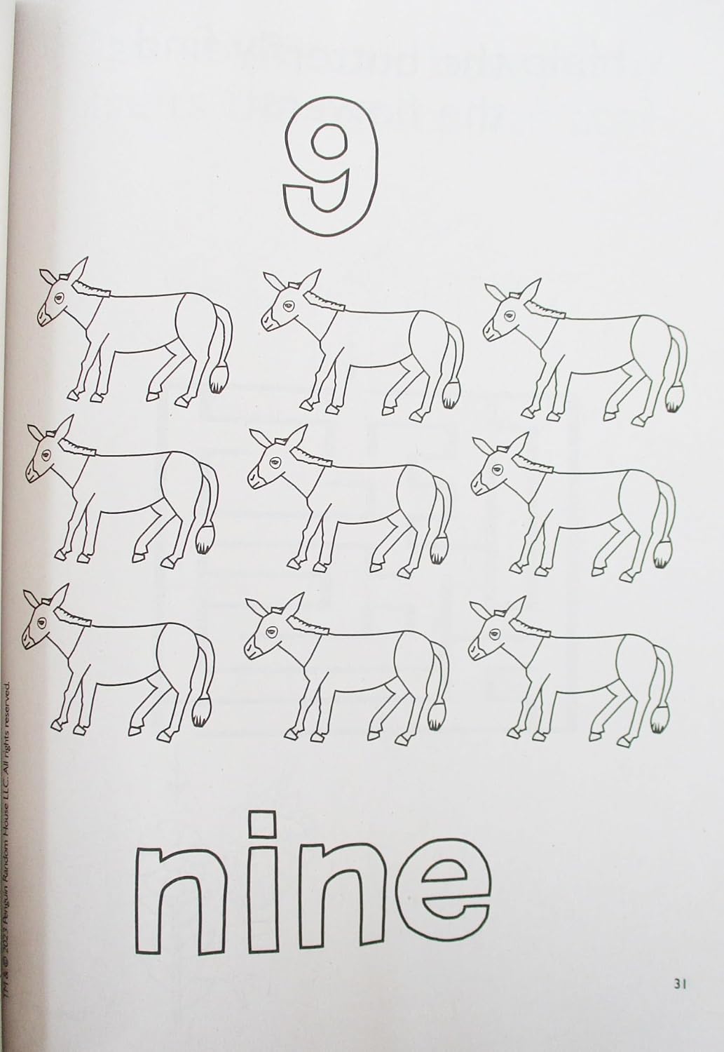 World of Eric Carle Numbers Coloring & Activity Book (Very Hungry Caterpillar, Brown Bear) 80 Pages