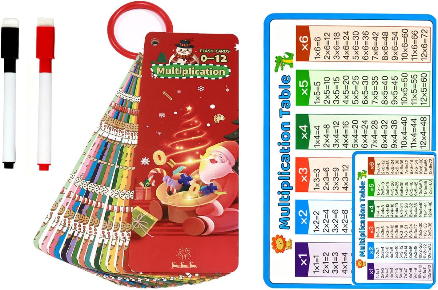0-12 Multiplication Flash Cards, Multiplication Times Table Chart Flash Cards, Multiplicationtimes Table Chart,Fun Educational Math for 1st 2nd 3rd Grades