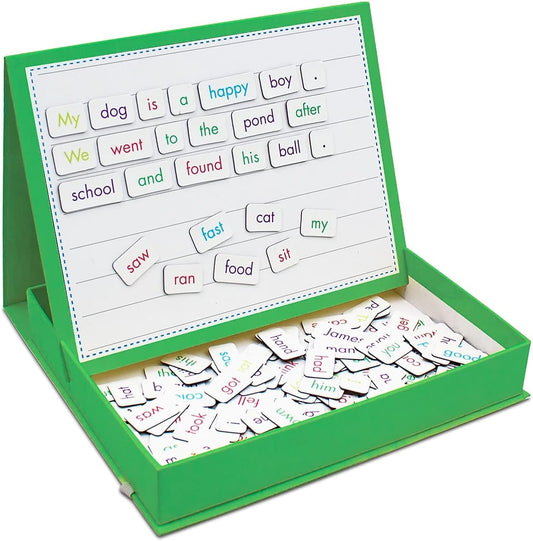 Junior Learning Rainbow Sentences, 160 Pieces, Cardboard, Magnetic