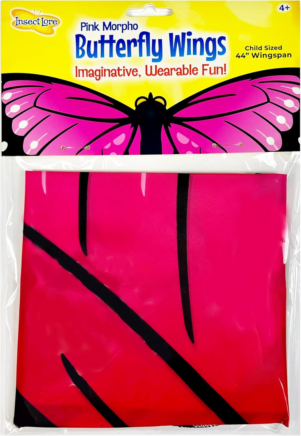 Insect Lore Party Pack Dress Up Wings | 5ct Pink Morpho