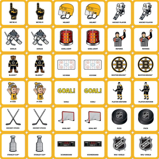 MasterPieces NHL Chicago Blackhawks Matching Game, For Ages 3+ - Fun Family Entertainment for Kids and Adults - Educational, Engaging, and Perfect for Game Night, Interactive Classroom Activities