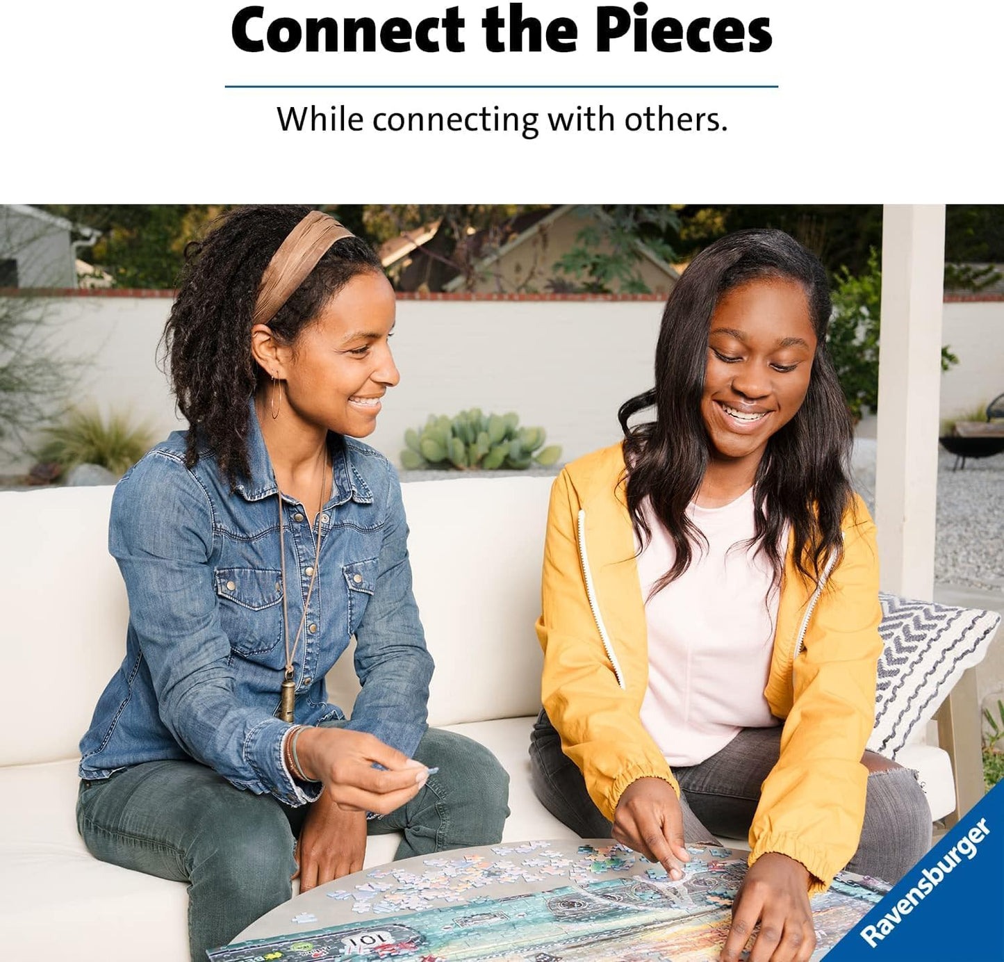 Ravensburger Railway Station Jigsaw Puzzle - Unique 60-Piece Puzzle for Kids, Anti-Glare Surface | FSC-Certified Materials | Great for Developing Skills & Creativity