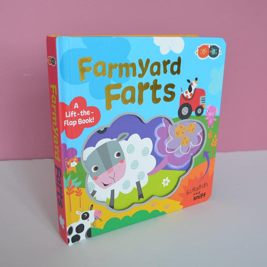 Scratch and Sniff Book: Fart Book - Lift The Flop Board Book | Farmyard Farts Scratch and Sniff Rhyming Board Book | Scratch and Sniff Fart Book