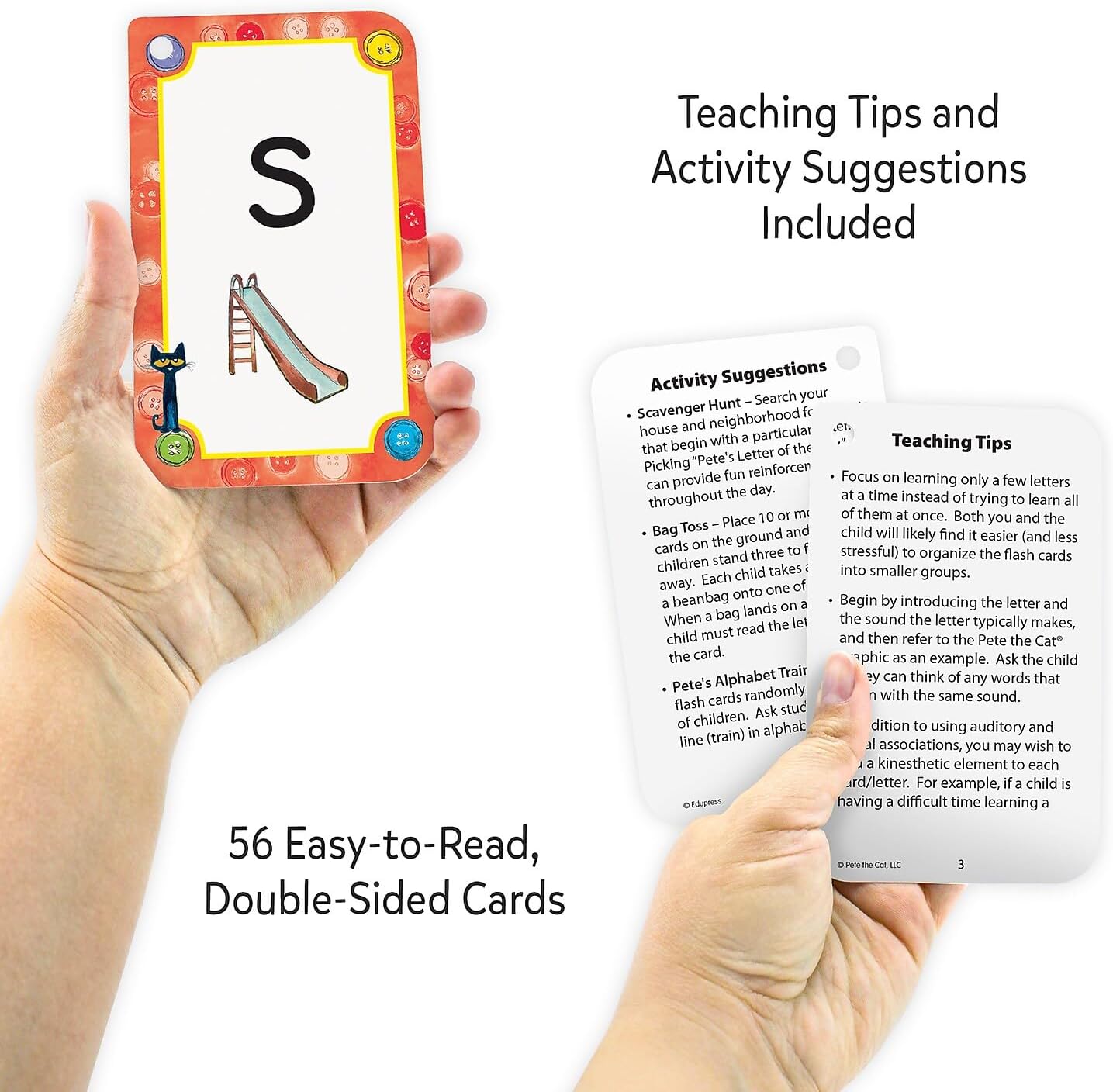Pete The Cat® Alphabet Flash Cards (EP62065)