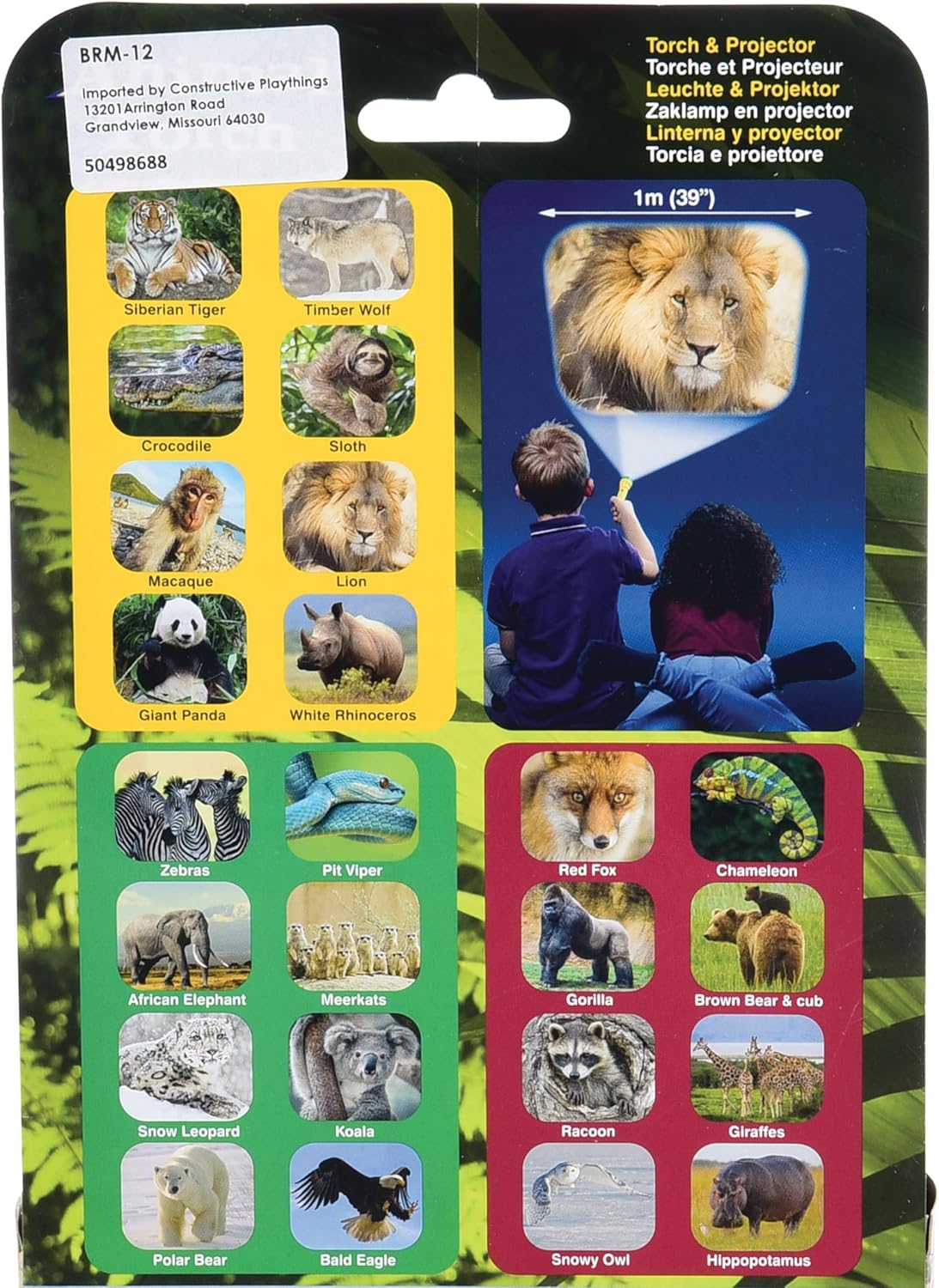 Sea Creatures Projector Viewer Toy – Educational Ocean Life Science Toy for Kids – Includes Photo Reels – Marine & STEM Learning Tool Ages 3+