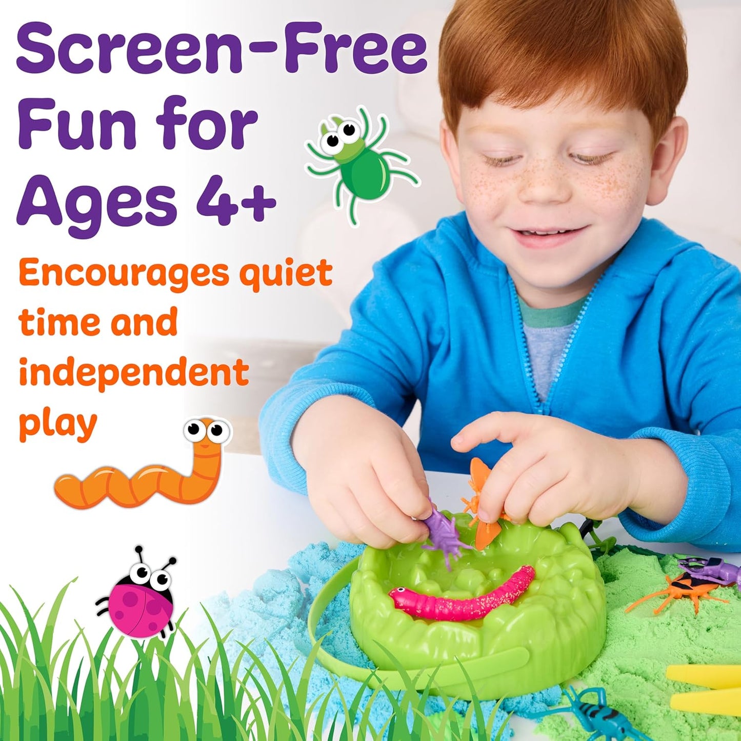 Creativity for Kids Sensory Adventure Axolotls Kit | Dig, Squish & Explore | Screen-Free Outdoor Activity for Kids & Summer Activities for Kids (Ages 4+)