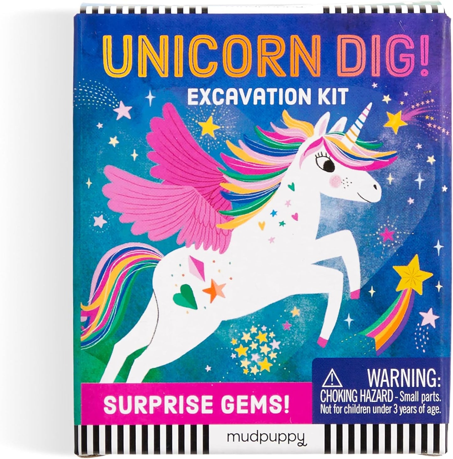 Dino Dig Excavation Kit from Mudpuppy - Dinosaur Dig Kit for Children 6+, Includes 1 Dinosaur Egg and 1 Plastic Chisel, Collect All 12 Dinosaurs!, Makes a Great Gift