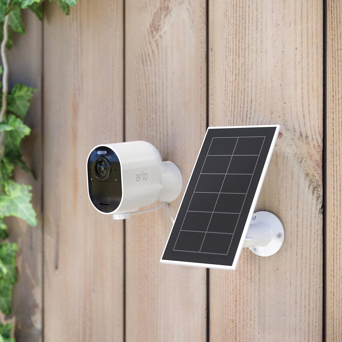Arlo Solar Panel Charger (2021 Released) - Certified Accessory - Works with Arlo Pro 5S 2K, Pro 4, Pro 3, Floodlight, Ultra 2, and Ultra Cameras, Weather Resistant, Easy Install, Black - VMA5600B