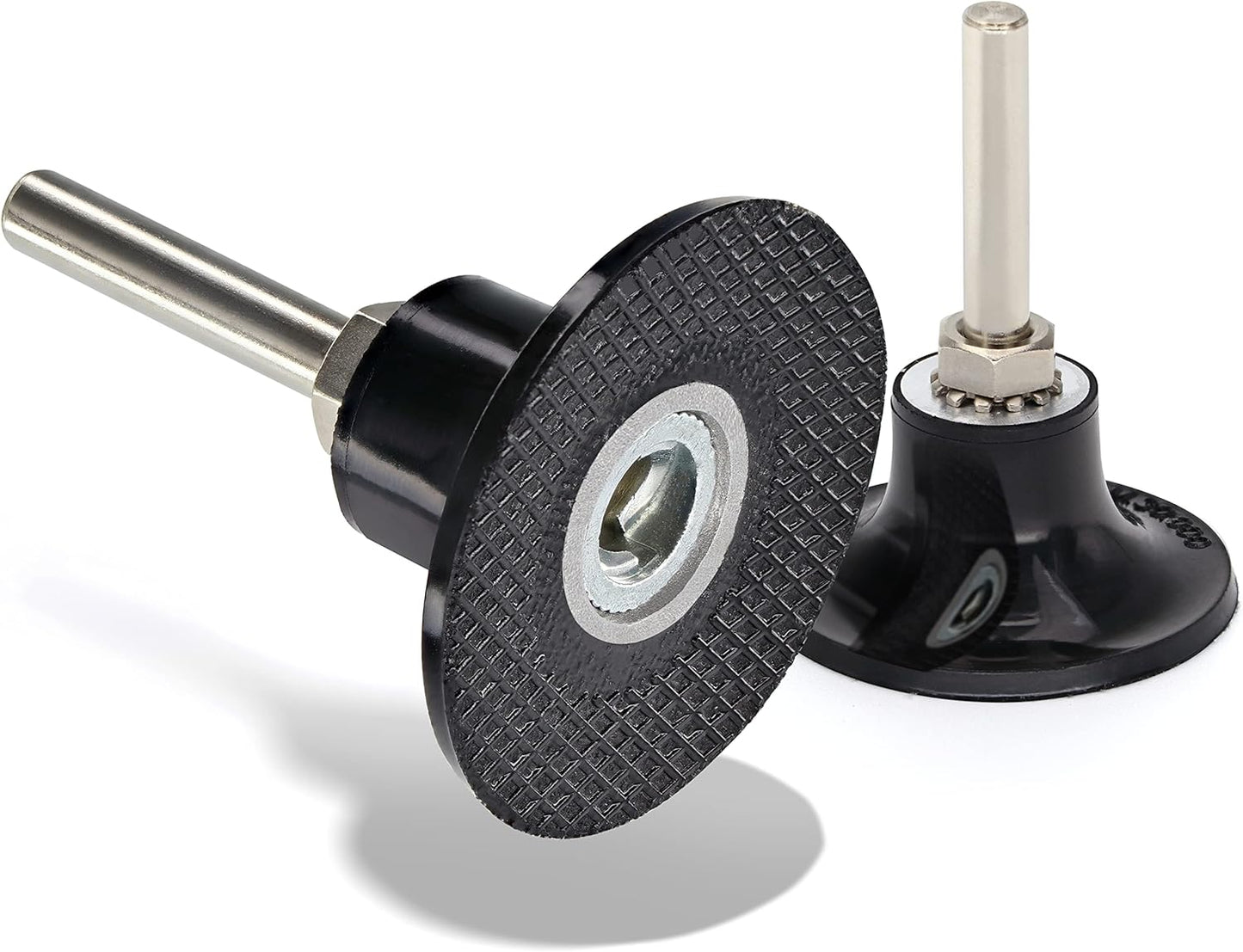 2 Inch Disc Pad Holder with ¼” Shank, Die Grinder Sanding Suitable for Roloc, Quick Change Medium Disc Attachments for Polishing, Sanding and Surface Preparation, – by Ram Pro