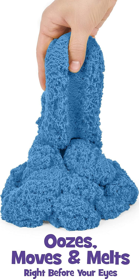 KINETIC SAND - RECHARGE COULEUR BLEU 900 G de sable - Sable Cinétique et Coloré - Alternative Pâte à Modeler - JOUET ENFANT 3 ANS ET + - 6046035 - Loisirs Créatifs