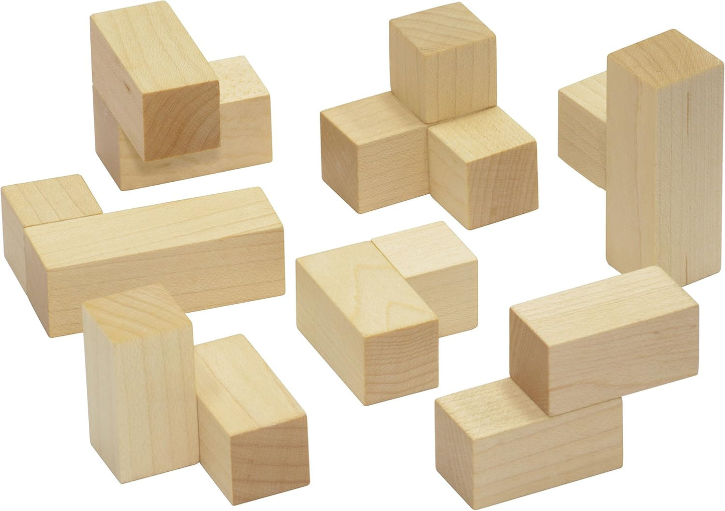 Natural Soma Cube - Made in USA