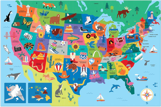 Mudpuppy Rescue Vehicles – 48 Piece Giant Floor Jigsaw Puzzle Featuring A Colorful Scene of Different Kinds of Rescue Transportation Vehicles and Adorable Rescue Characters