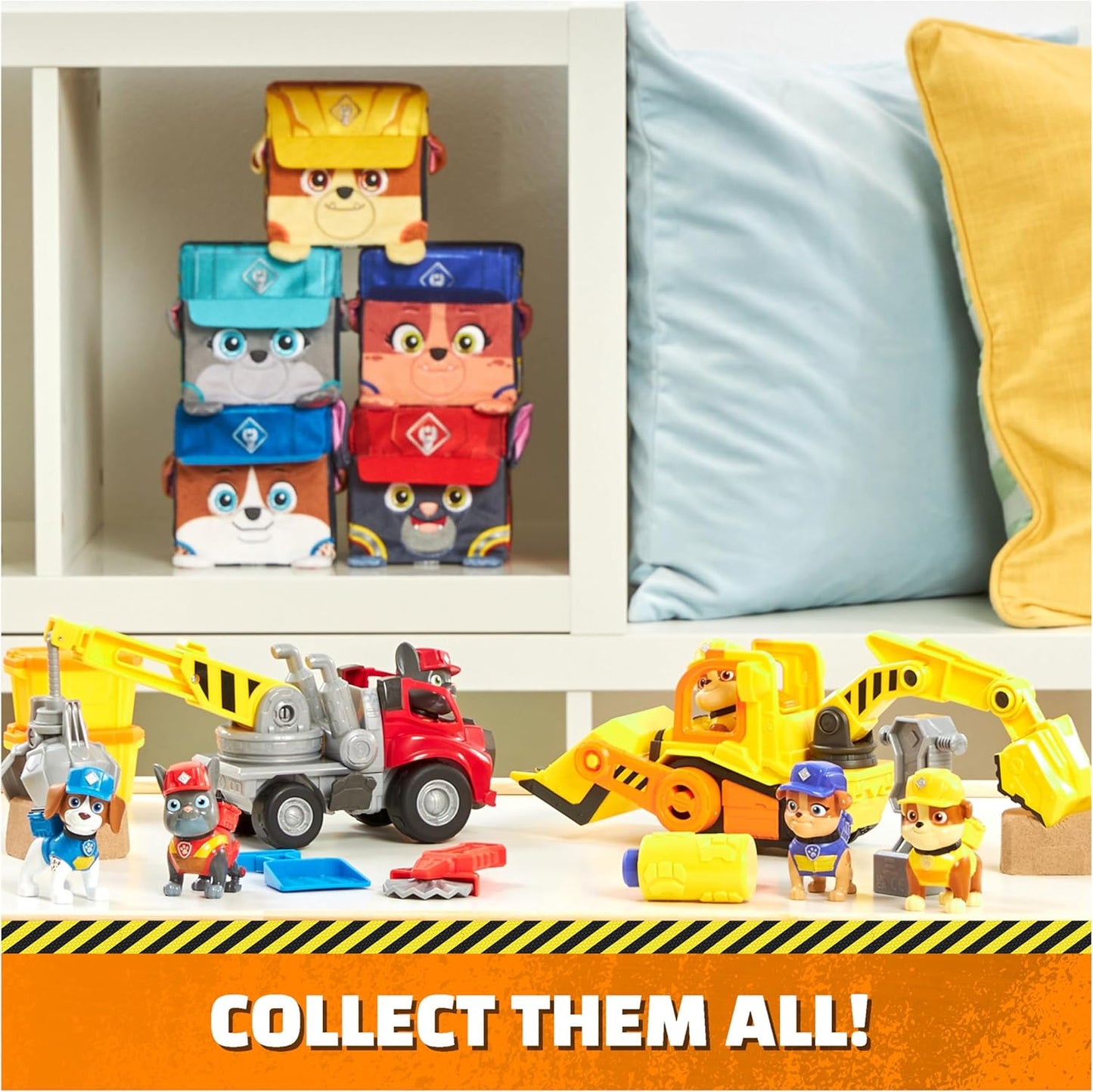 Ruben & Compagnie – Pack of 2 Ruben & Mix Figures + Accessories – Collectible Figure – Kinetic Sand and Kinetic Sand – Paw Patrol Toy – Children's Toy 3 Years and Above