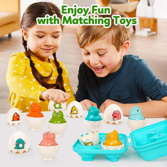 Egg Toddler Toys,Montessori Geometric Egg Shape Sorter Toys Preschool Learning Educational Color Sorting & Eggs Puzzles Matching Games Fine Motor Toy for Boys Girls Ages 1-3