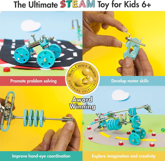 The Off Bits AirBit – Build Your Own Airplane! STEM Building Kit for Creative Kids 8-12 & Curious Adults, Fun Educational Gift for Boys & Girls