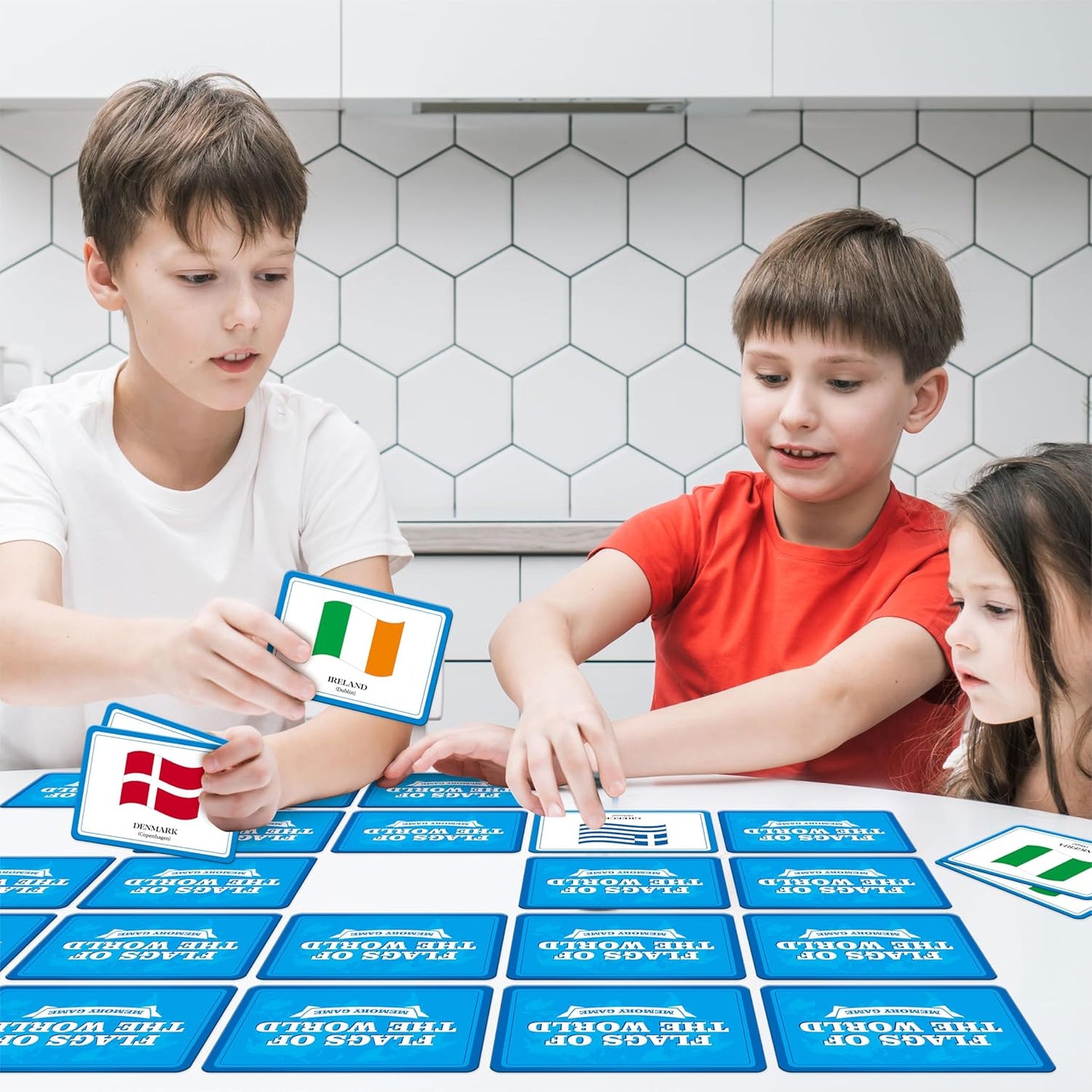 Hebayy Wild Animal Matching Game, 80 PCS Realistic Animal Memory Matching Cards for Toddlers 40 Pairs Real Animal Memory Cards Educational Toys for Preschool Boys & Girls 4 5 6 Years Old